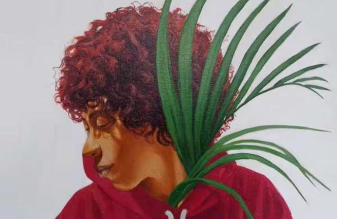 Jovem artista luziense faz exposição de quadros no DiamondMall, em BH